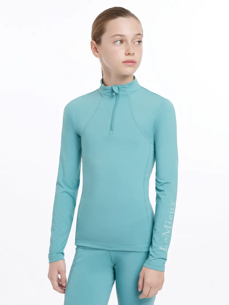 Lemiuex Young Rider Base Layer - Lagoon