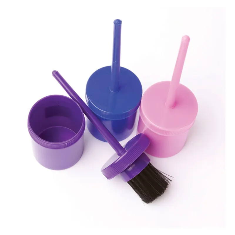 Lincoln Hoof Oil Brush With Container - Pink