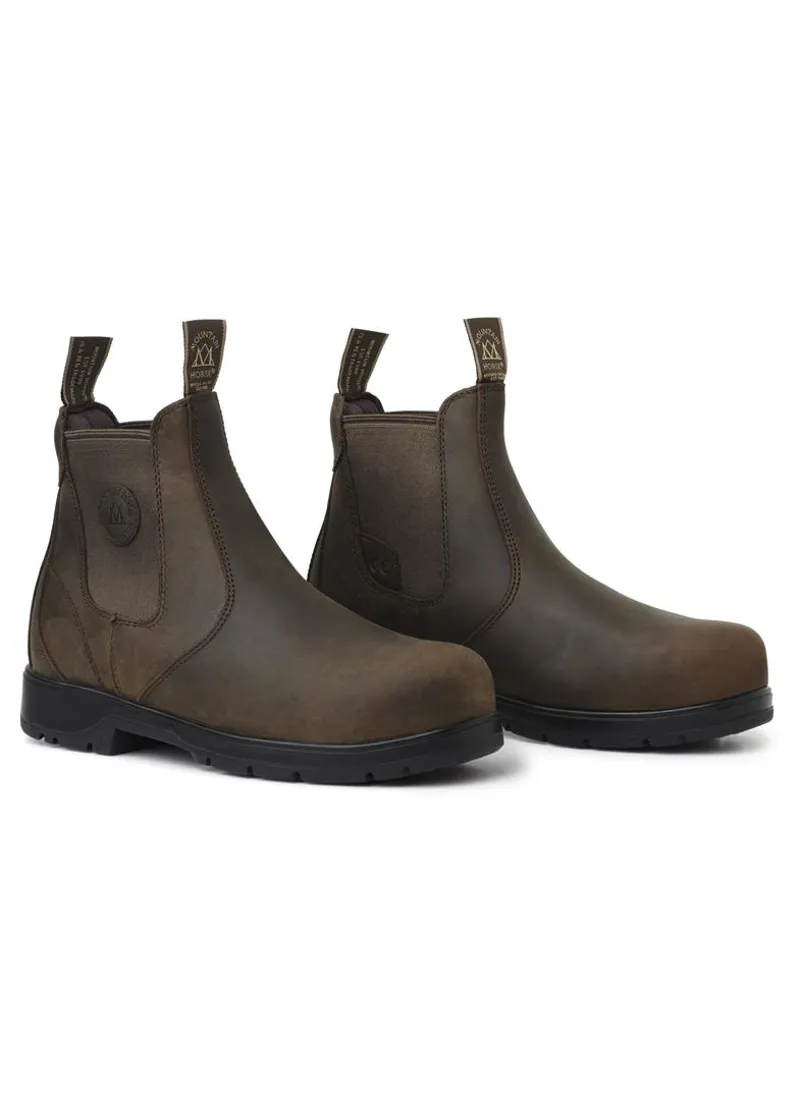 Mountain Horse Protective XTR Lite Jodhpur Boots - Brown