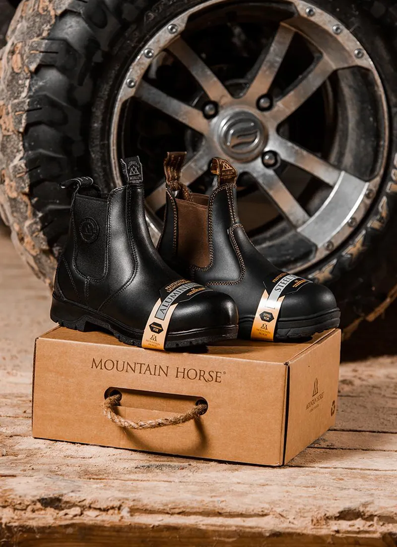 Mountain Horse Protective XTR Lite Jodhpur Boots - Brown-2