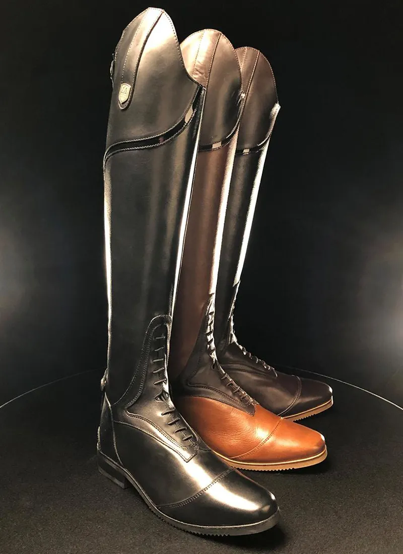 Mountain Horse Sovereign High Rider Ladies Tall Boots 37 - Dark Brown-4