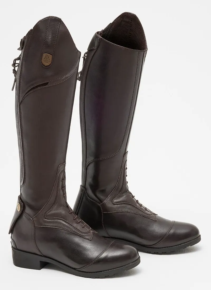 Mountain Horse Sovereign Young Rider Boots 4/5 R/R - Brown