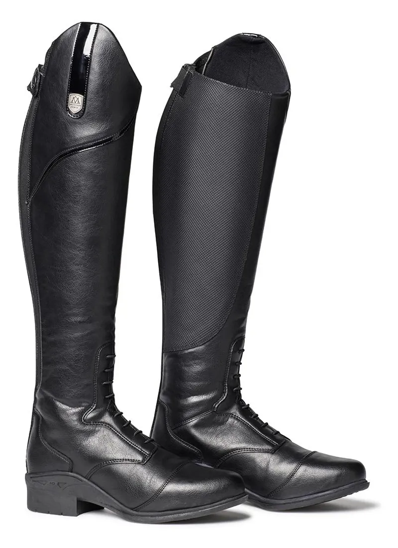 Mountain Horse Veganza Long Riding Boot - Black