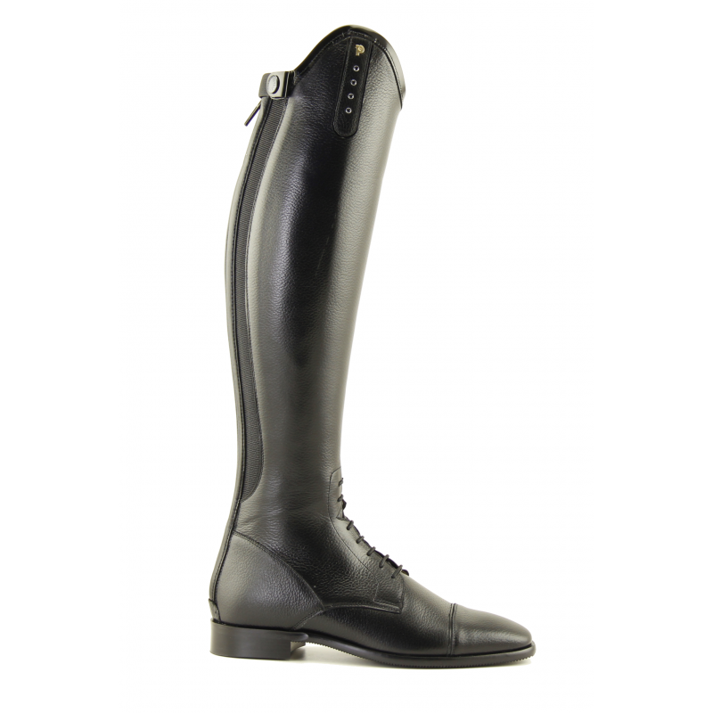 Petrie Boots Mila Leather Riding Boots - Black