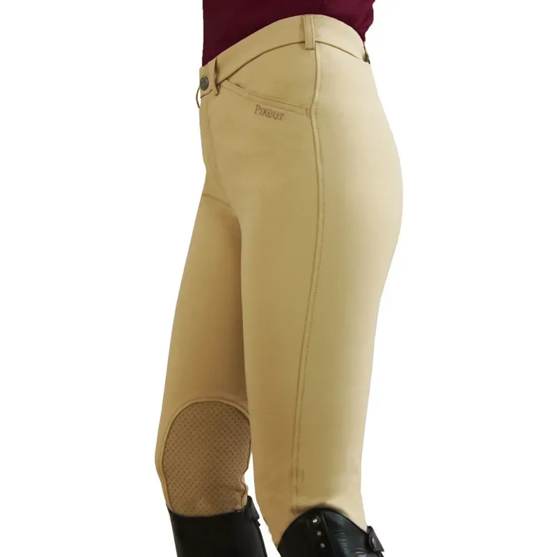Pikeur Brooklyn Grip Teen Breeches - Beige