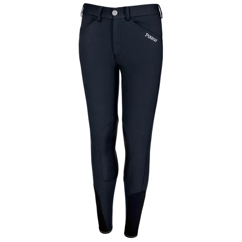 Pikeur Brooklyn Grip Teen Breeches - Navy
