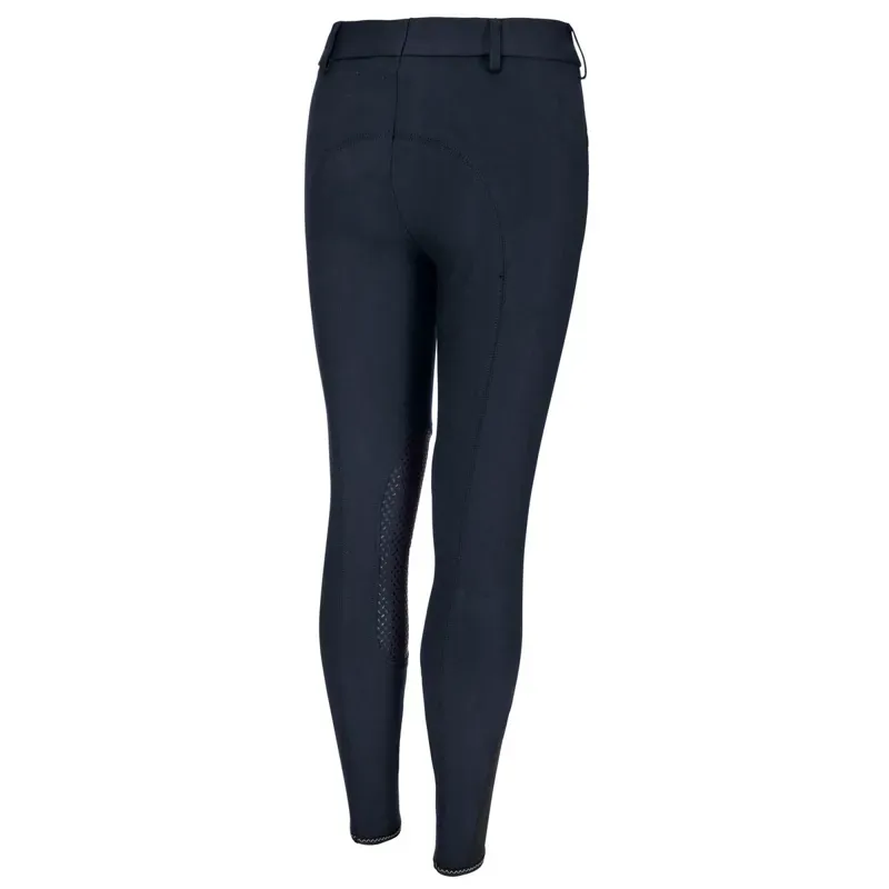 Pikeur Brooklyn Grip Teen Breeches - Navy-1