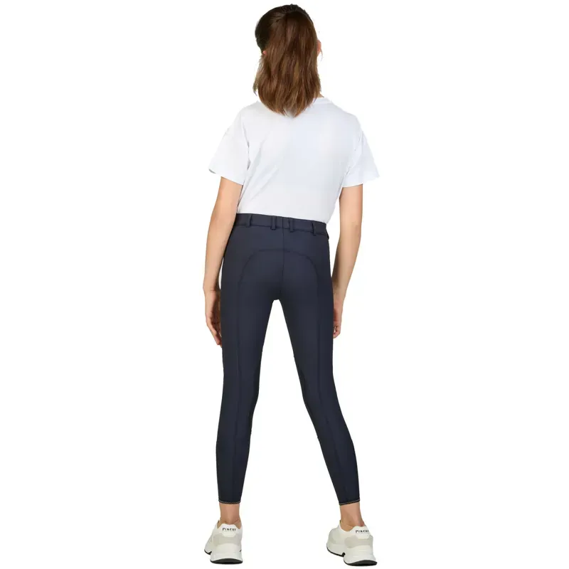 Pikeur Brooklyn Grip Teen Breeches - Navy-9