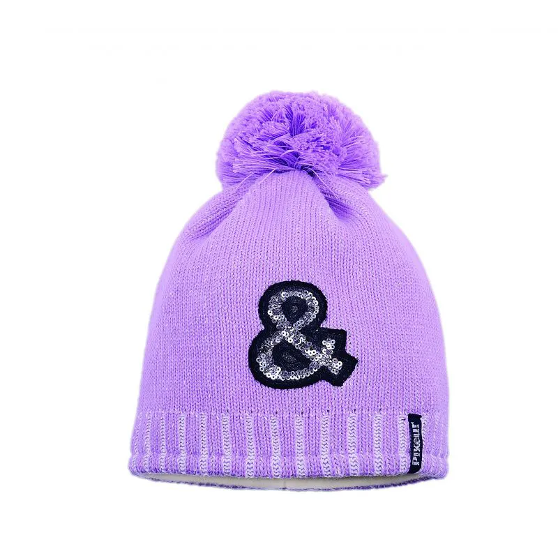 Pikeur Denim Look Woolly Hat - Lilac