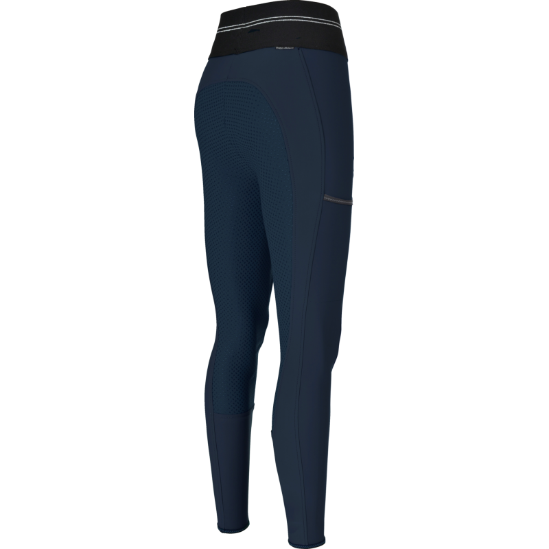 Pikeur Gia Grip Athleisure Ladies Full Seat Breeches - Dark Navy-1