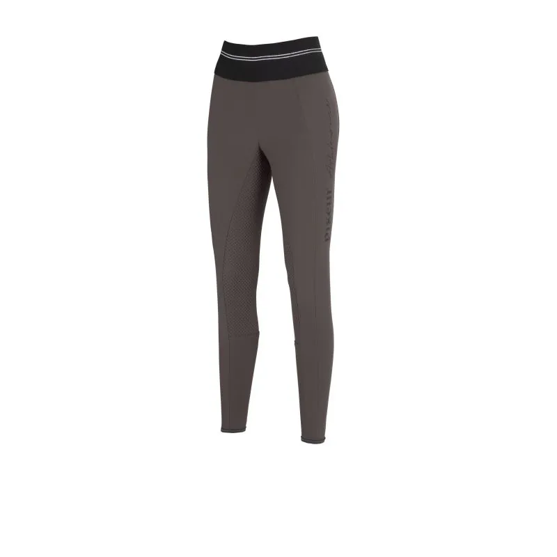 Pikeur Gia Grip Athleisure Ladies Full Seat Breeches - Grey
