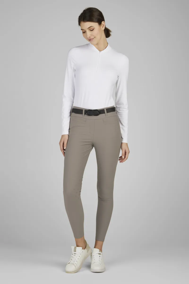Pikeur Linnett SD 6505 High Waist Seamless Riding Tight - Sandstorm-6