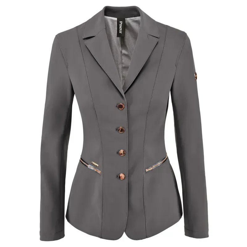 Pikeur Paulin Ladies Competition Jacket - Grey/Rose Gold