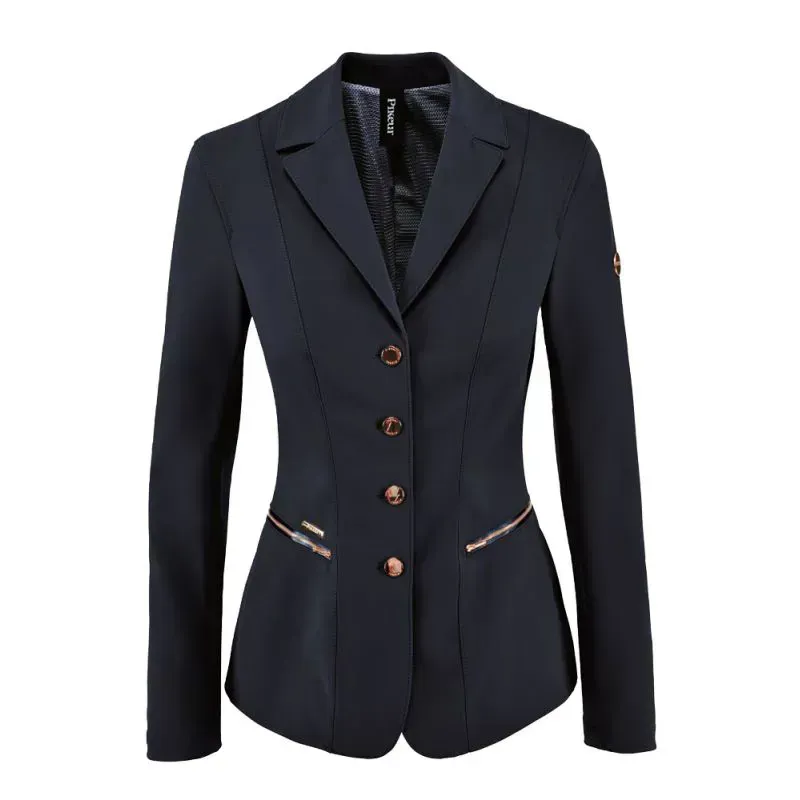 Pikeur Paulin Ladies Competition Jacket - Navy/Rose Gold
