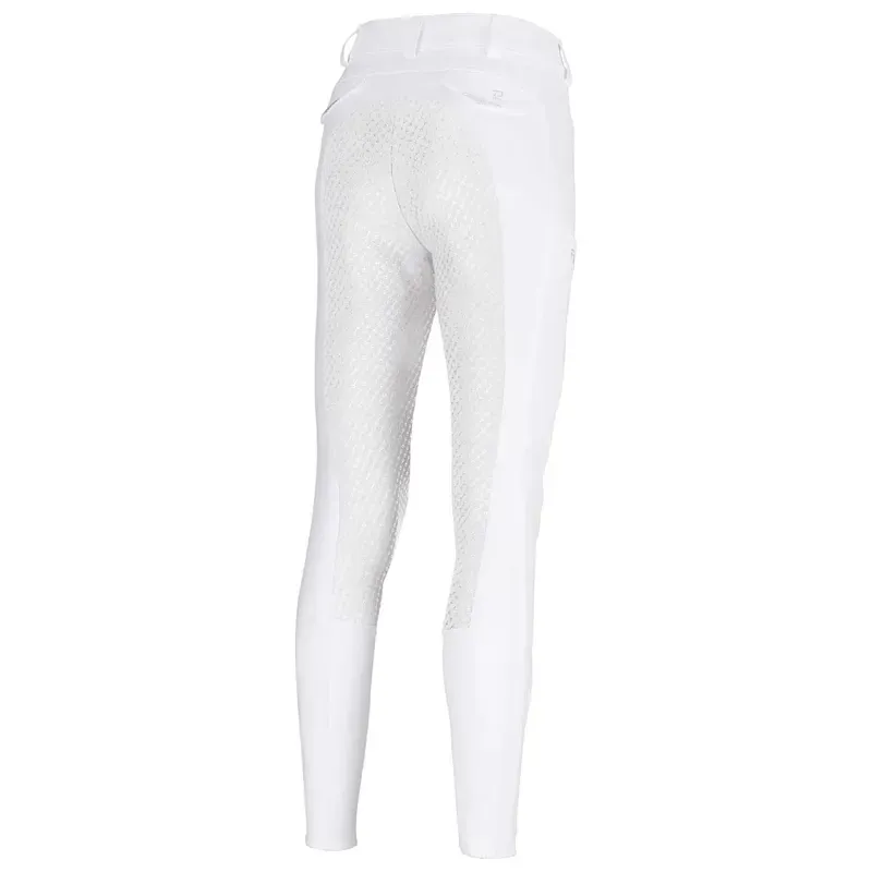 Pikeur Sephora Full Grip Ladies Competition Breeches - White-1