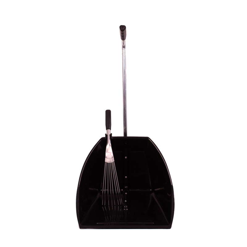 Red Gorilla Big Tidee with Short Metal Rake - Black
