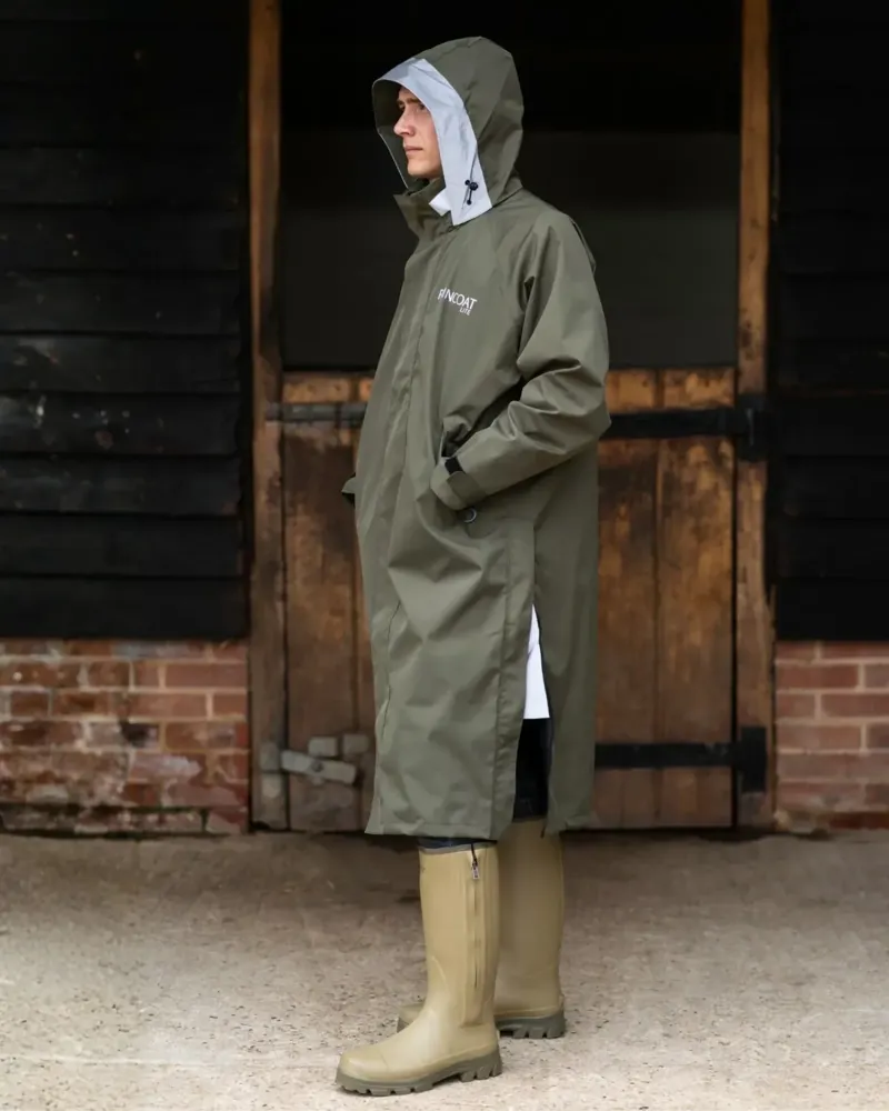Reincoat Lite Men's Adult Raincoat - Olive-5
