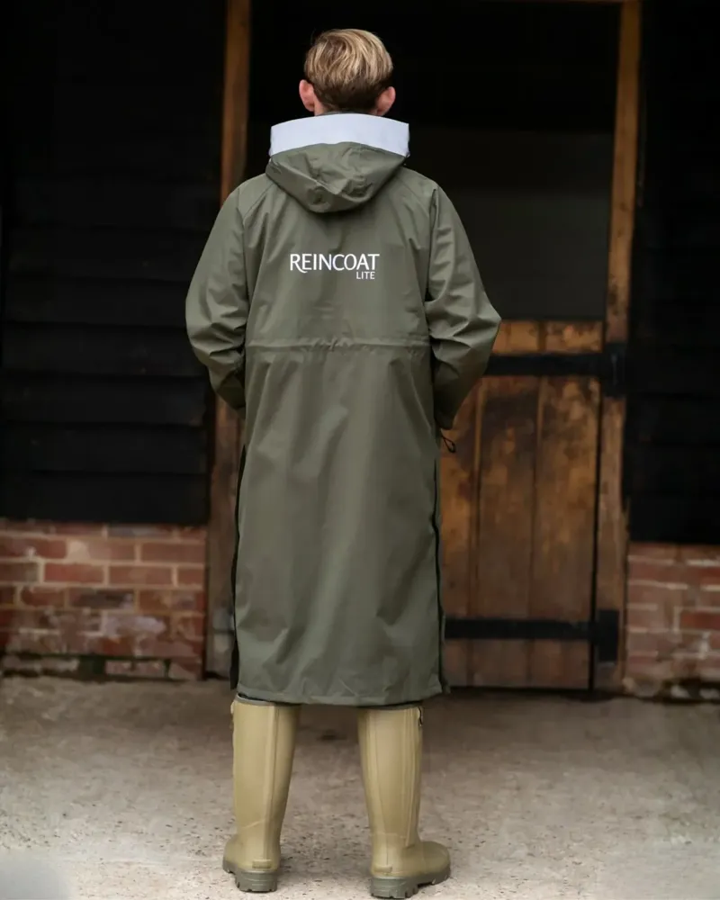 Reincoat Lite Men's Adult Raincoat - Olive-6