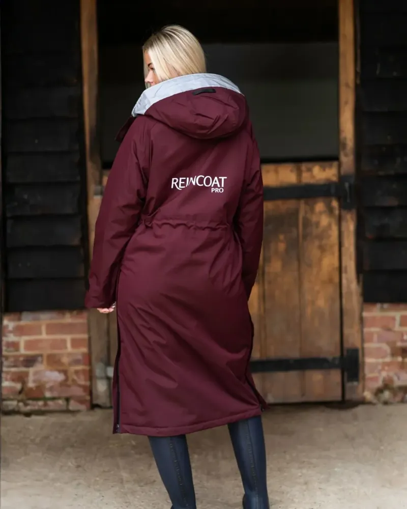 Reincoat Pro Adult Raincoat XS - Burgundy-3