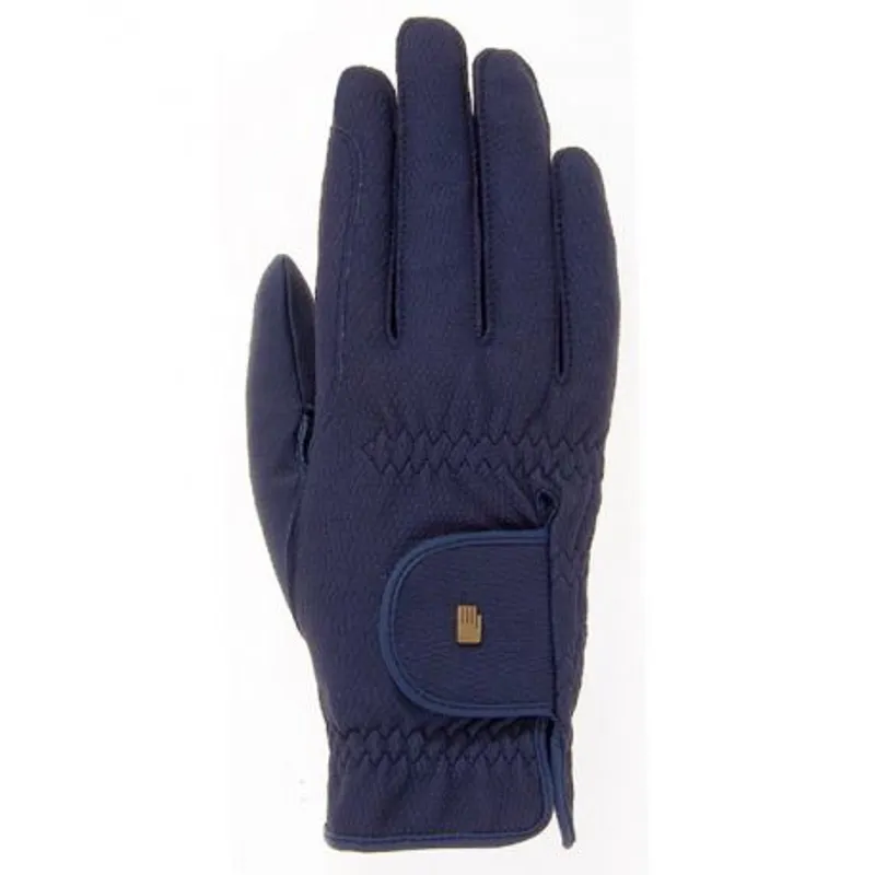 Roeckl Chester Roeck-Grip Riding Gloves 8.5 - Navy