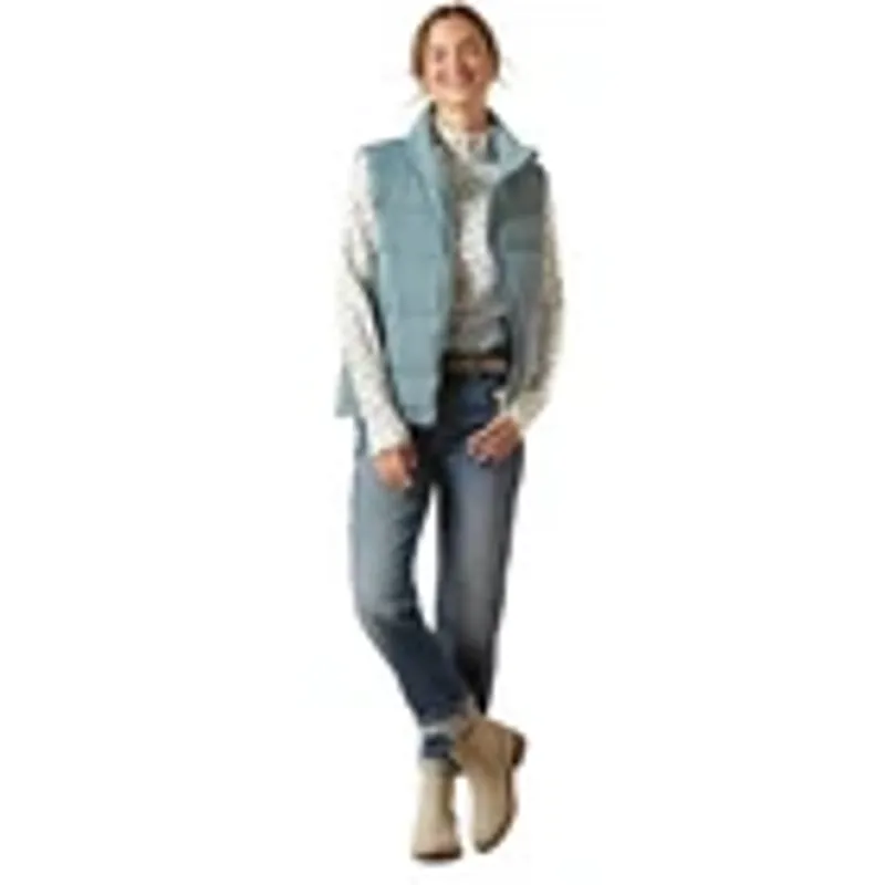 Ariat Ultra Puff Down Gilet - Steel Sage-2