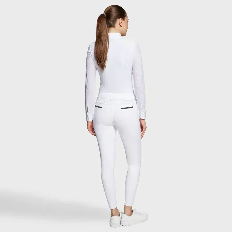 Samshield Adele Boreal Breeches - White Paradise Shine