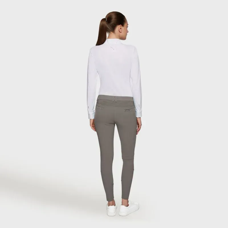 Samshield Adele Knee Grip Breeches - Volcanic Rock-1