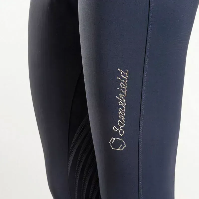 Samshield Adele Knee Grip Ladies Breeches - Navy-3