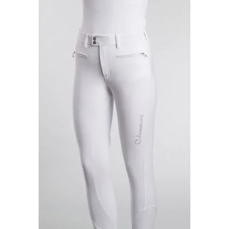 Samshield Adele Knee Grip Ladies Breeches - White