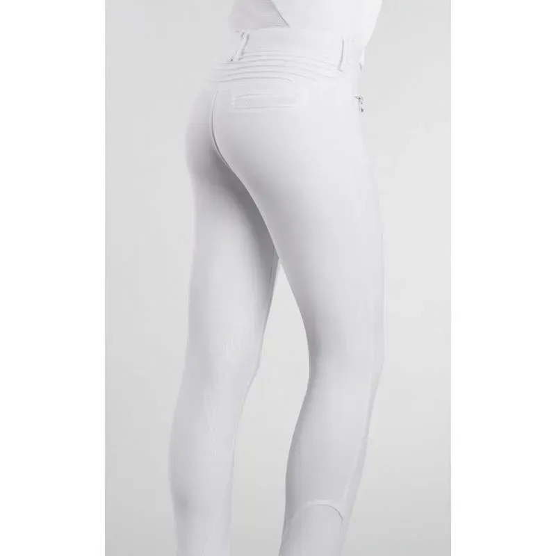 Samshield Adele Knee Grip Ladies Breeches - White-1