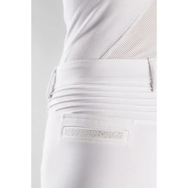 Samshield Adele Knee Grip Ladies Breeches - White-2