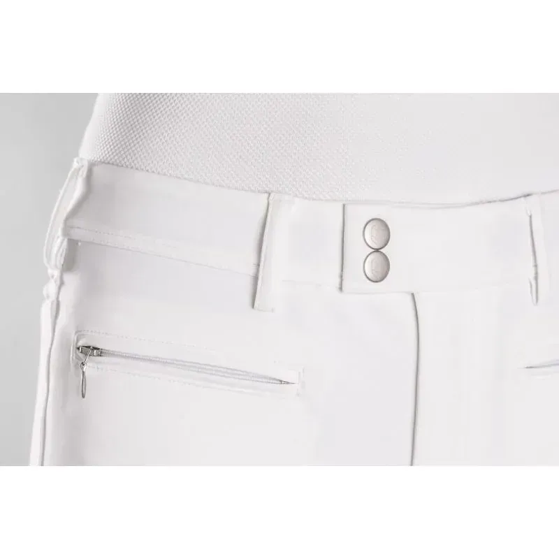 Samshield Adele Knee Grip Ladies Breeches - White-3