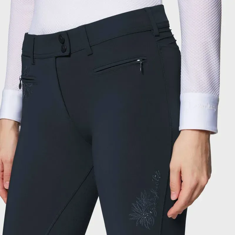 Samshield Adele Spring Flower Breeches - Navy-2