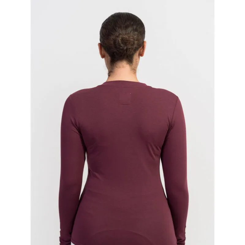 Samshield Axella Crystal Ladies Long Sleeve Top - Amarante-1