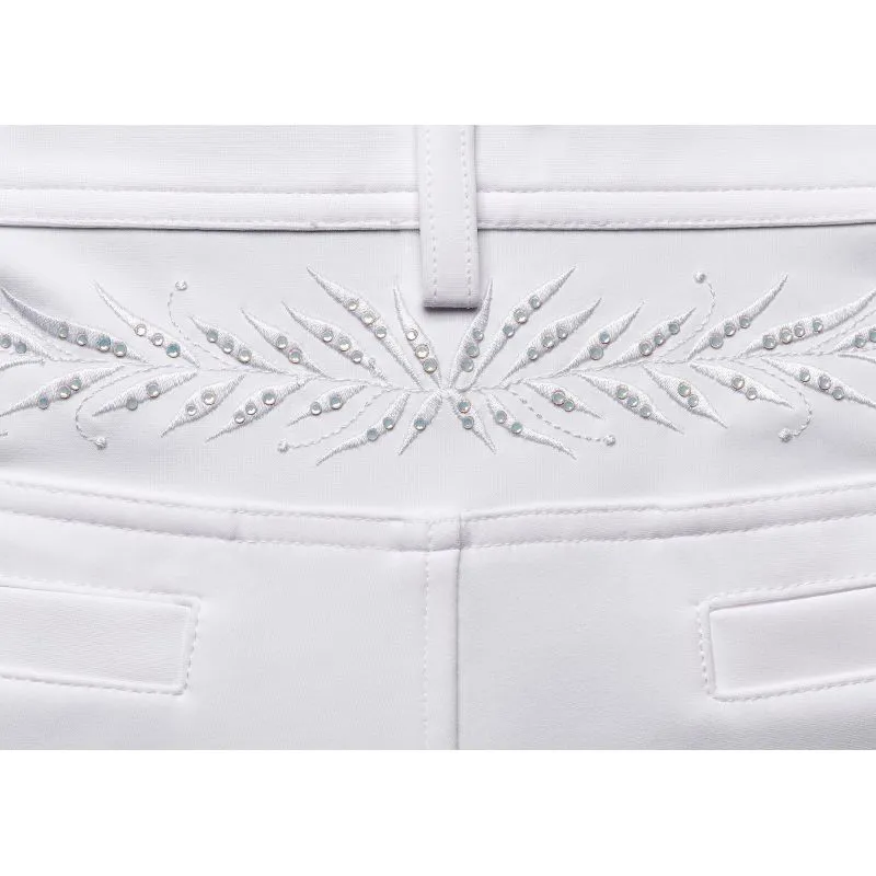 Samshield Constance Ladies Breeches - White-2