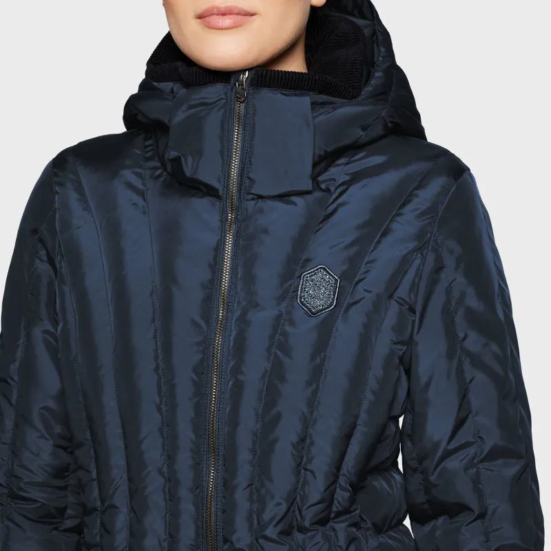 Samshield Courchevel Ladies Puffer Jacket - Navy-2