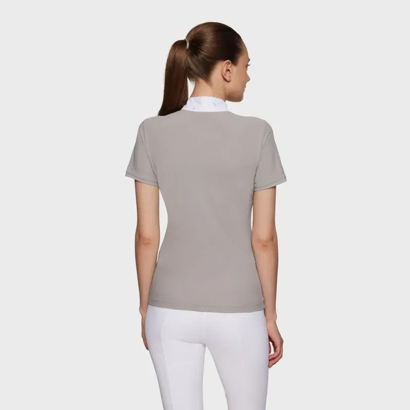 Samshield Julia Spring Flower Show Shirt - Mineral-1