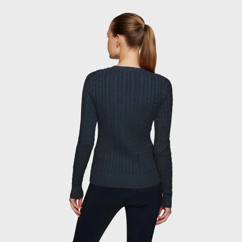 Samshield Lisa Twisted Pullover - Navy-1