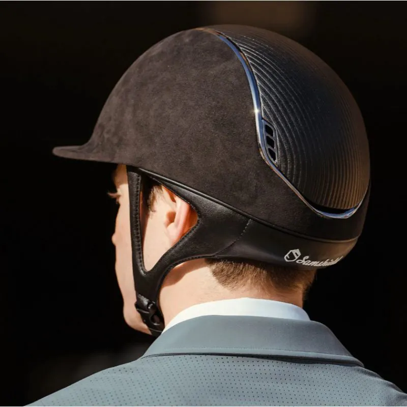 Samshield Premium V2 Al/Ltop Riding Hat Large - Black-4
