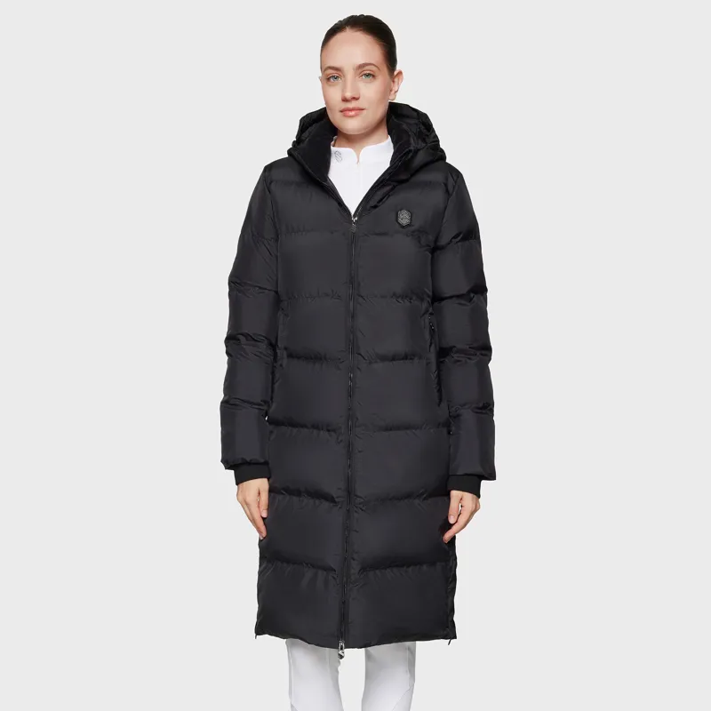 Samshield Sierra Womens Long Padded Puffer Coat Jacket - Black