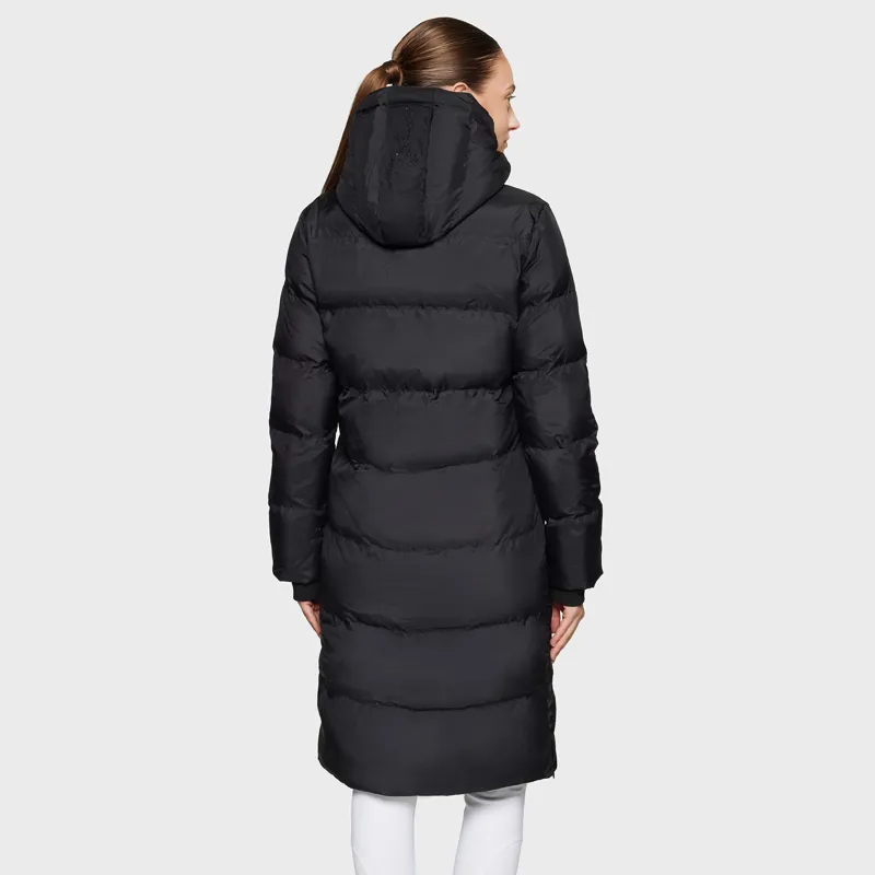 Samshield Sierra Womens Long Padded Puffer Coat Jacket - Black-1