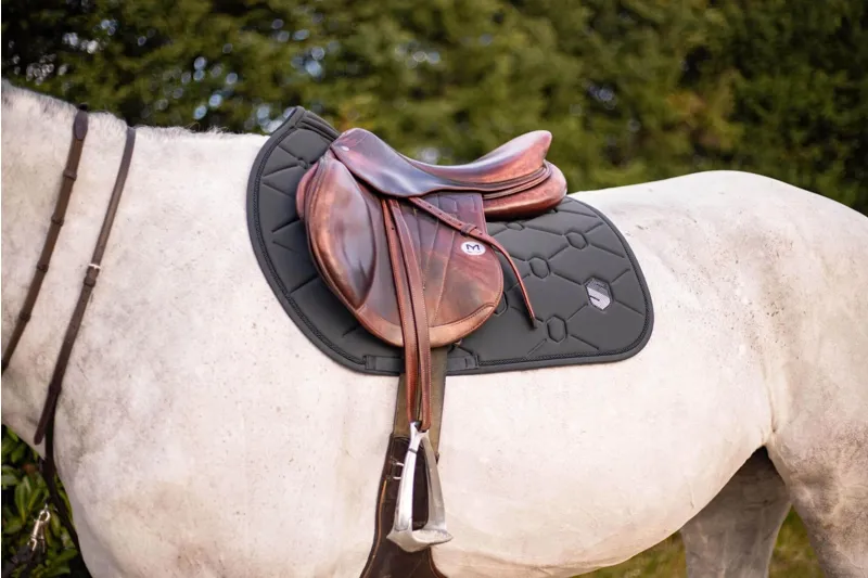 Samshield Swarovski Jumping Saddle Pad Full - Black-7