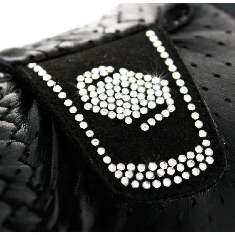 Samshield V-Skin Swarovski Riding Gloves - Black-2