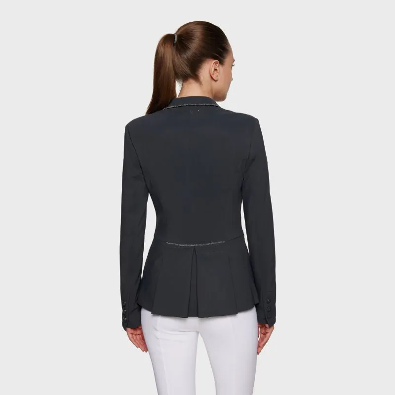 Samshield Victorine Crystal Fabric Competition Jacket - Anthracite-1
