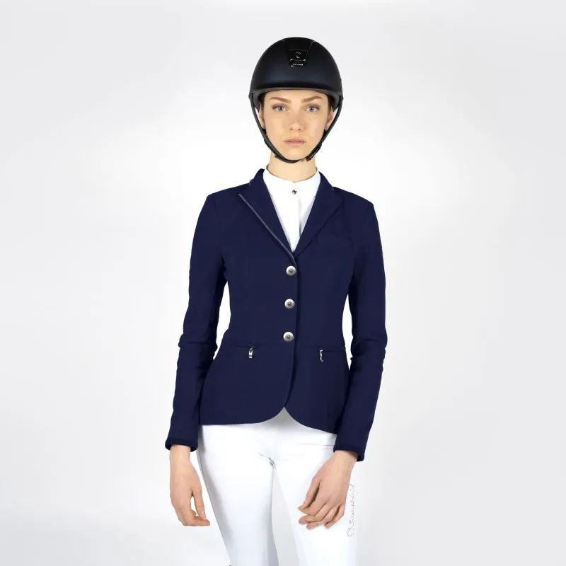 Samshield Victorine Crystal Fabric Competition Jacket - Navy