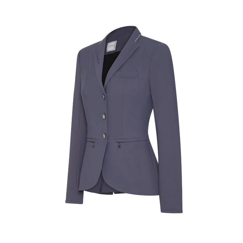 Samshield Victorine Crystal Fabric Ladies Competition Jacket - Slate