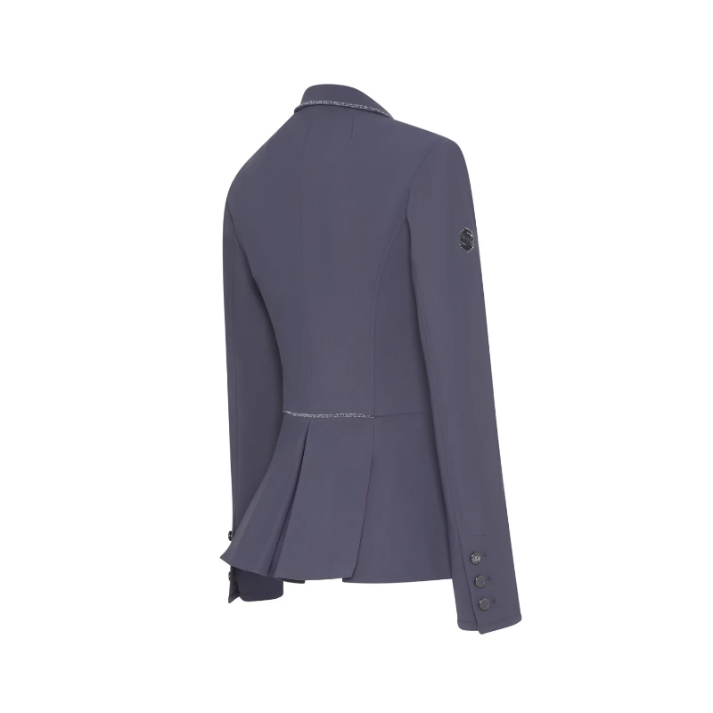 Samshield Victorine Crystal Fabric Ladies Competition Jacket - Slate-1
