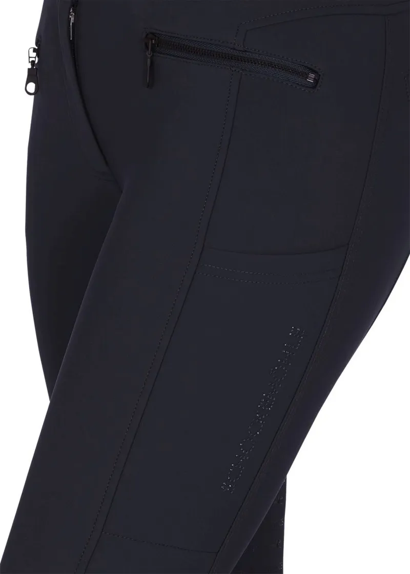 Schockemohle Julina Sports Winter Full Seat Breeches - Blue Nights-3