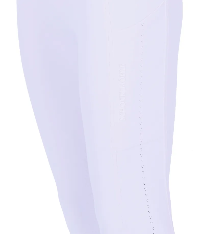 Schockemohle Sports Air Sporty Pro Riding Tights - White-3