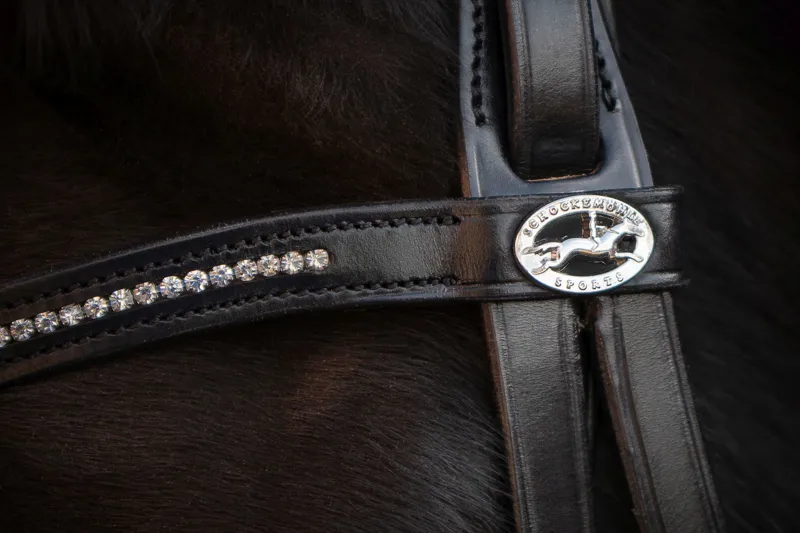 Schockemohle Sports Copenhagen Classic Line Bridle - Full - Black-1